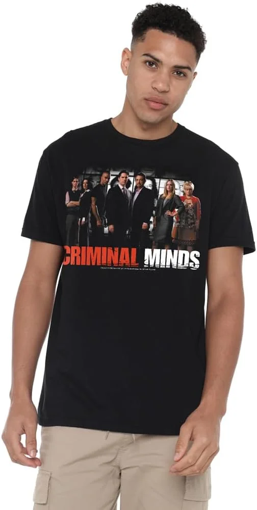 تی‌شرت زنانه و مردانه طرح Criminal Minds مدل The Brain Trust