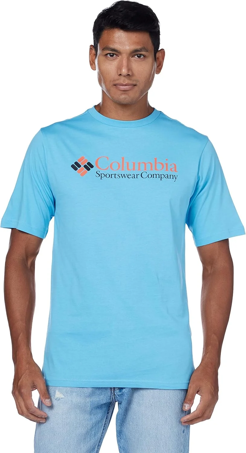 تی شرت آستین کوتاه مردانه کلمبیا با لوگوی پایه CSC