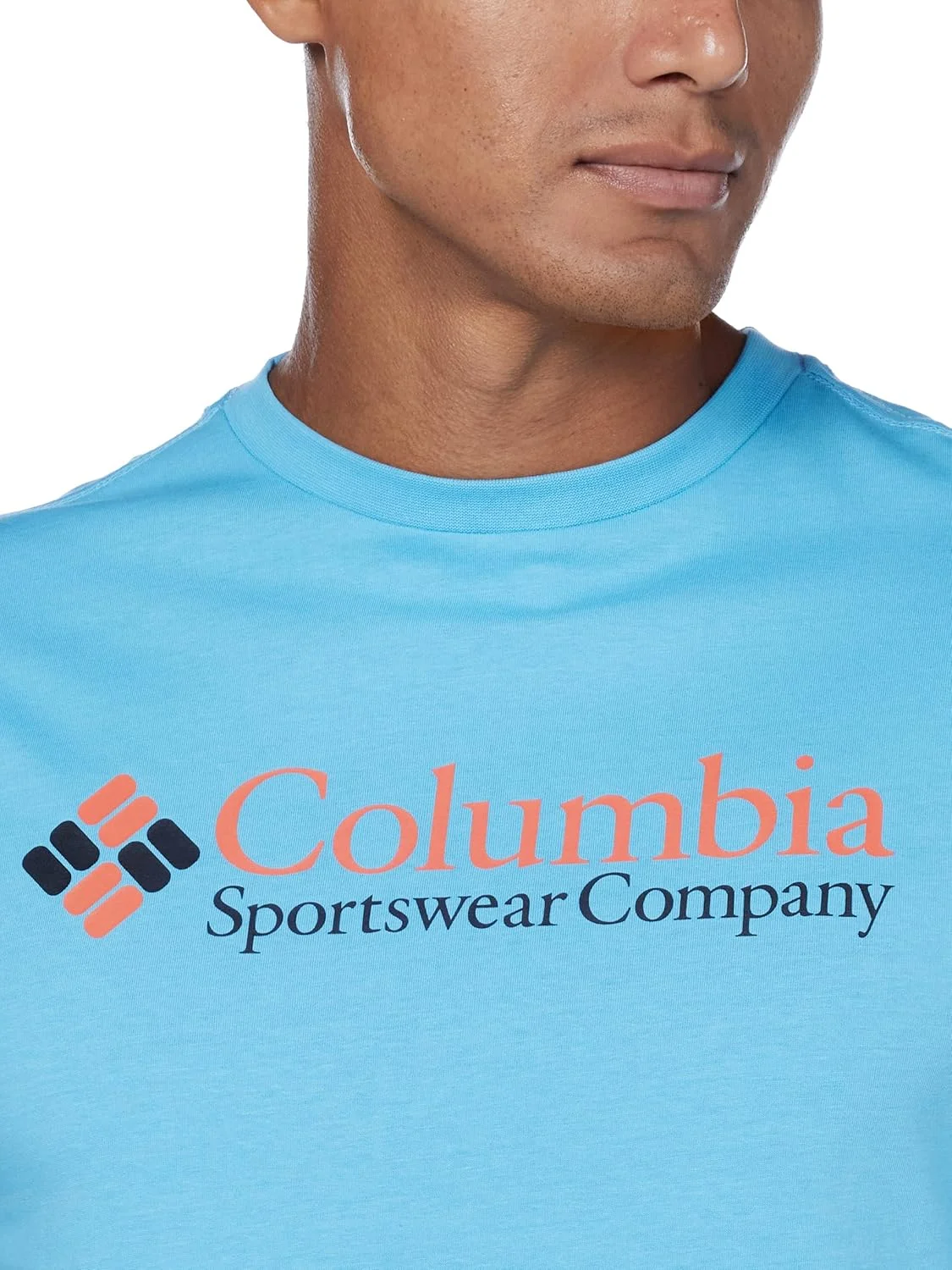 تی شرت آستین کوتاه مردانه کلمبیا با لوگوی پایه CSC