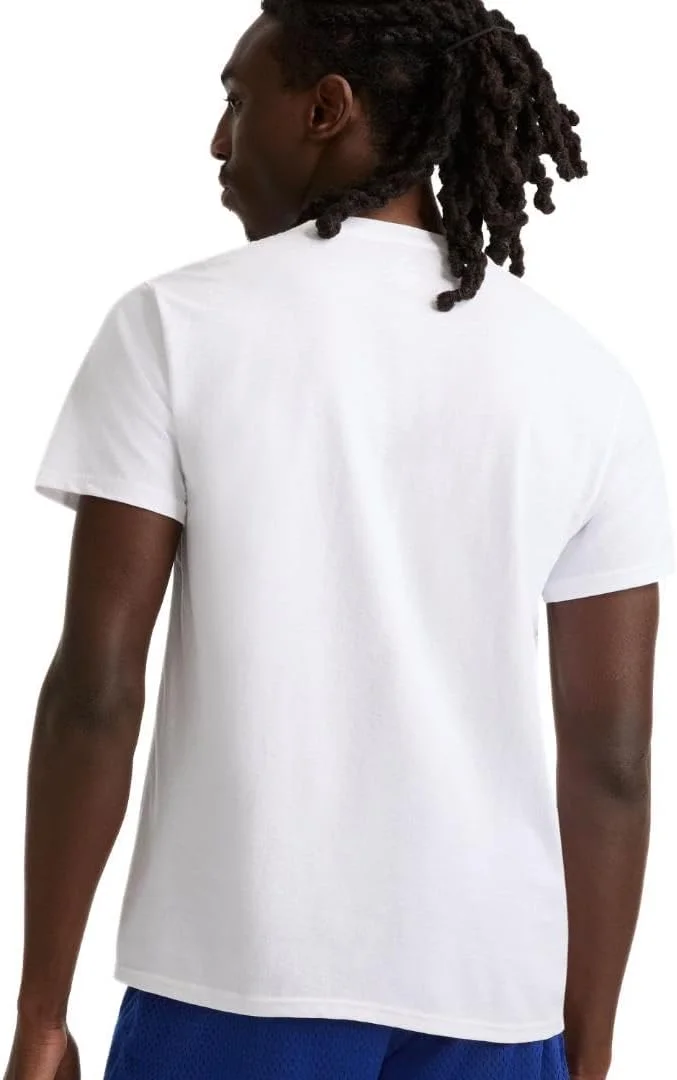 تی شرت مردانه Champion، تی شرت یقه گرد پنبه ای و سبک وزن، تی شرت مردانه، نوشته (سایز معمولی یا بزرگ)