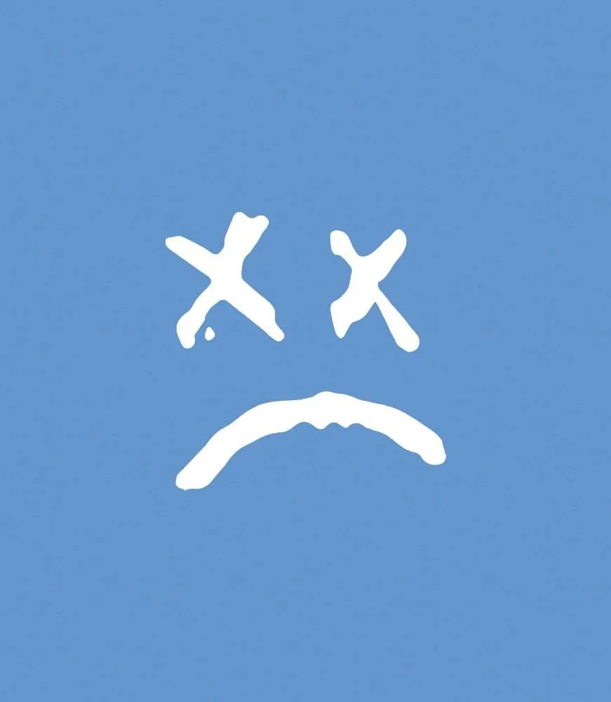 تی‌شرت نخی مردانه لیل پیپ | چهره غمگین | هیپ هاپ | رپر | موسیقی | خواننده | سلبریتی