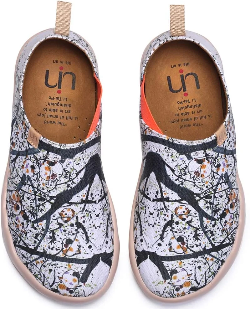 کفش بوم سفید زنانه یو آی ان مدل انار (سایز 36)