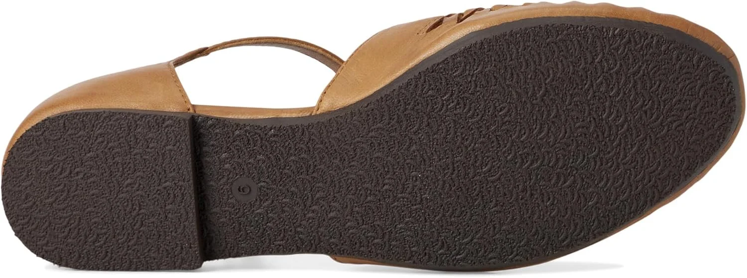 کفش تخت زنانه سی‌شل با رویه چرمی قرمز