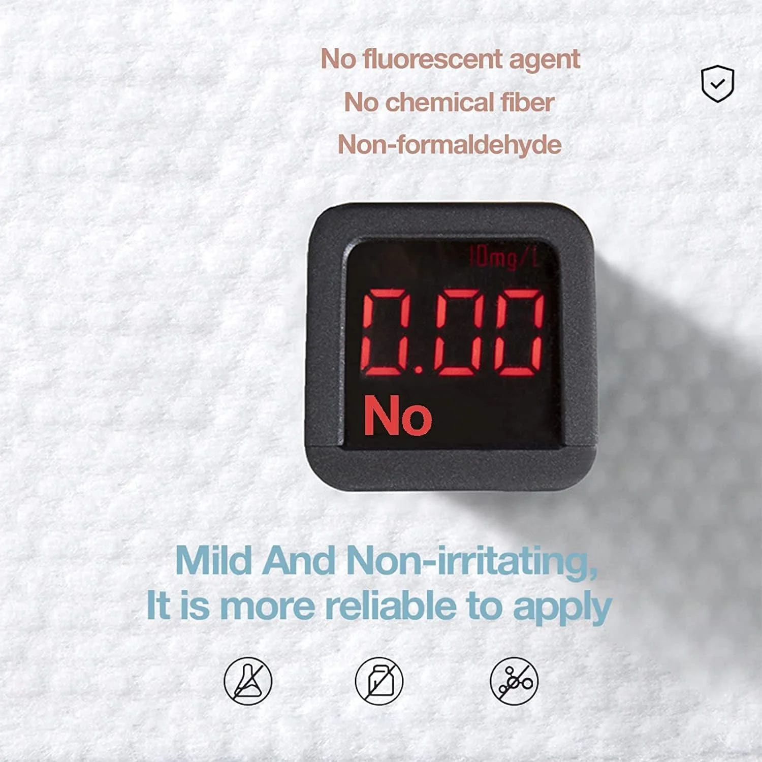 دستمال صورت، دستمال کاغذی پنبه ای یکبار مصرف مرطوب و خشک، دستمال مرطوب خشک کودک بدون عطر، دستمال صورت پنبه ای ضخیم برای شستشوی صورت، مسافرت، مراقبت از کودک، پاک کننده آرایش (300 عدد، بسته 3 عددی)