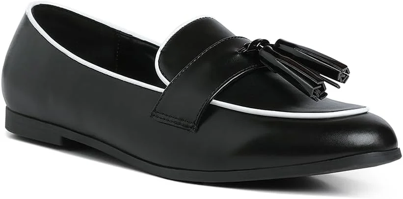 کفش کالج زنانه لاندن رگ، دورنگ با منگوله