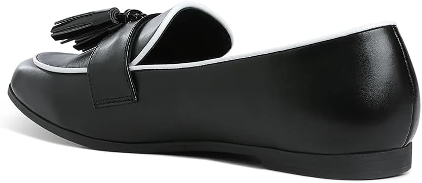 کفش کالج زنانه لاندن رگ، دورنگ با منگوله کفش کالج زنانه لاندن رگ، دورنگ با منگوله