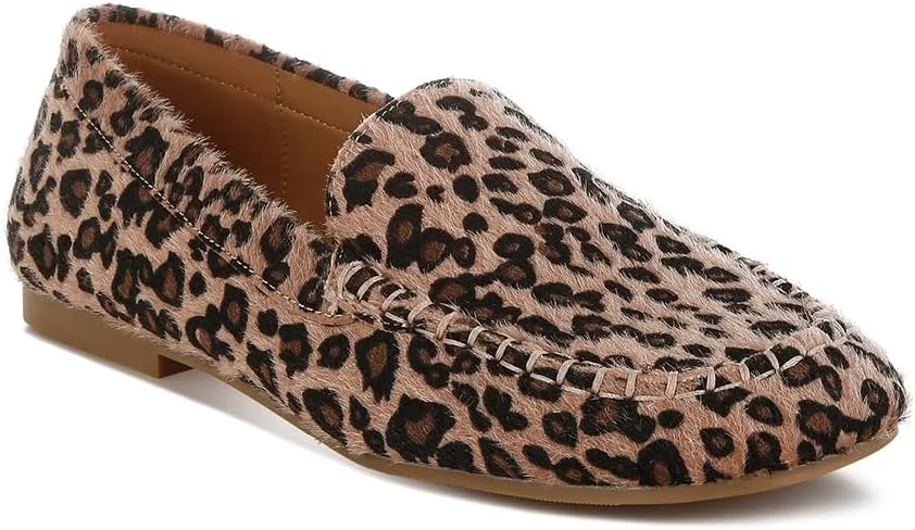 کالج زنانه طرح پلنگی لاندن رگ، سایز 39، پلنگی