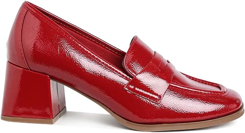 کفش کالج پاشنه دار زنانه مدل Penny Strap از لندن رگ