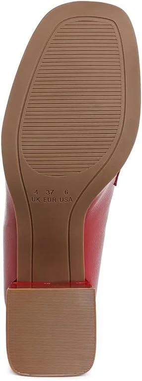 کفش کالج پاشنه دار زنانه مدل Penny Strap از لندن رگ