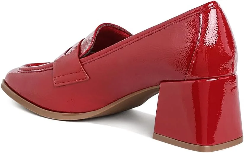 کفش کالج پاشنه دار زنانه مدل Penny Strap از لندن رگ