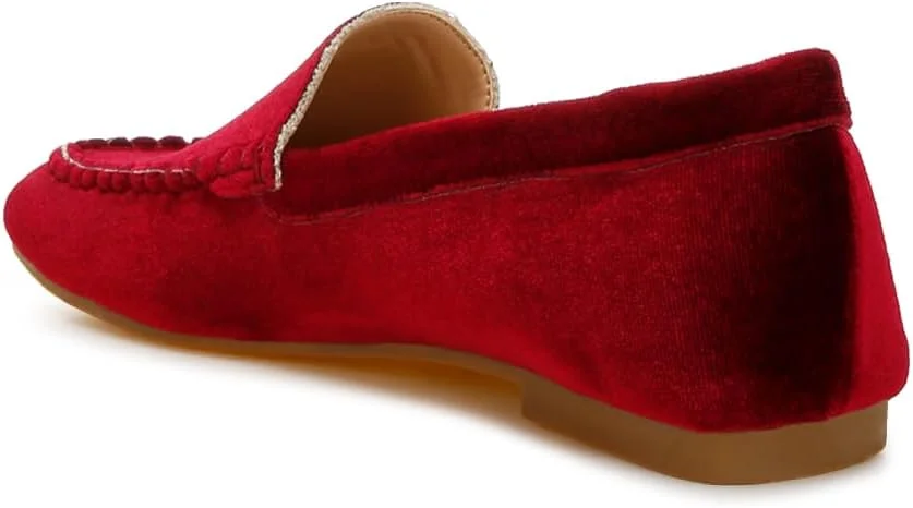 کالج تخت زنانه مخملی لاندن رگ، مشکی زرشکی، سایز 39 اروپا کالج تخت زنانه مخملی لاندن رگ، مشکی زرشکی، سایز 39 اروپا