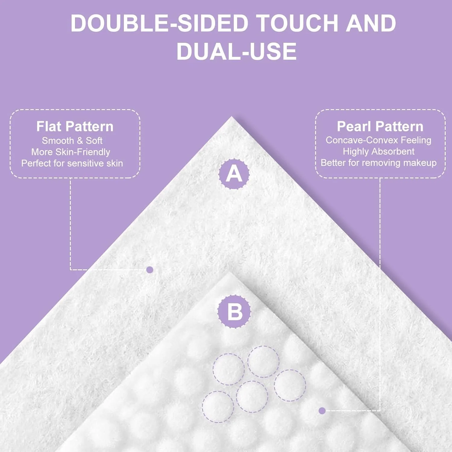 دستمال تمیز کننده صورت نالاکال، 100 عدد دستمال خشک نرم یکبار مصرف زیست تخریب پذیر برای پوست حساس، دستمال کاغذی صورت بدون پرز برای پاکسازی، مراقبت از پوست و پاک کننده آرایش، دستمال خشک