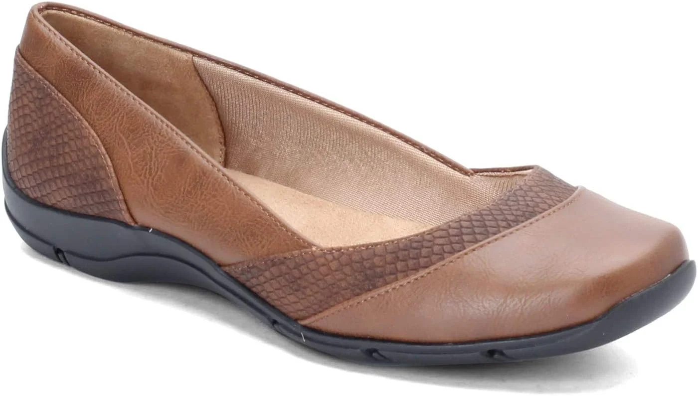 کفش باله زنانه لایف استراید مدل Deja Vu، مشکی، سایز 6