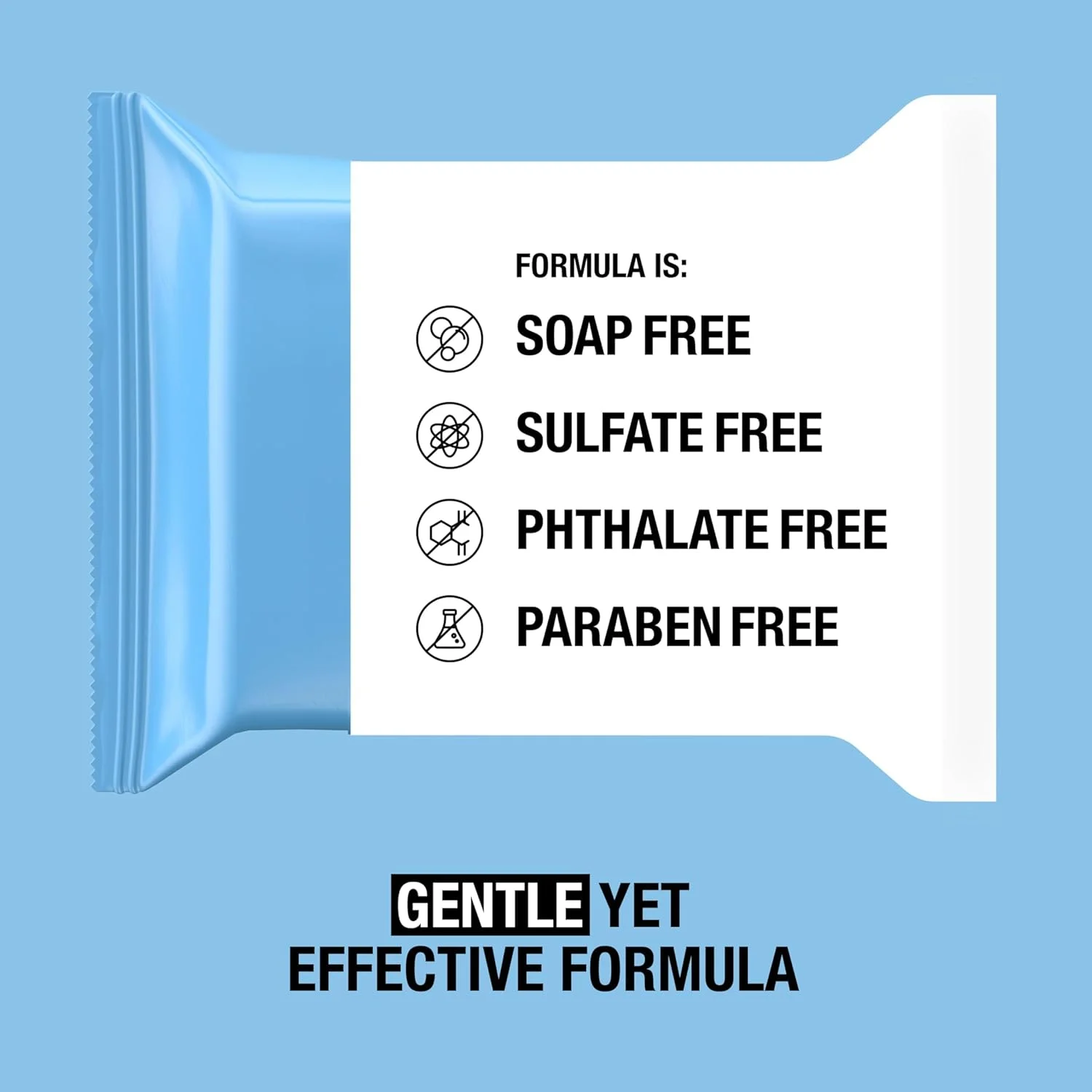 دستمال مرطوب پاک کننده آرایش 20 عددی - بسته بندی تکی، دستمال های پاک کننده صورت بدون الکل