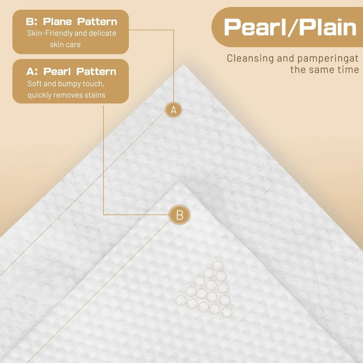 دستمال صورت یکبار مصرف KOYIS، دستمال پاک کننده صورت با الیاف بلند گیاهی برای پوست حساس، دستمال صورت بدون پرز برای پاکسازی، مراقبت از پوست و پاک کننده آرایش، دستمال مرطوب خشک (80 عدد در 1 بسته)