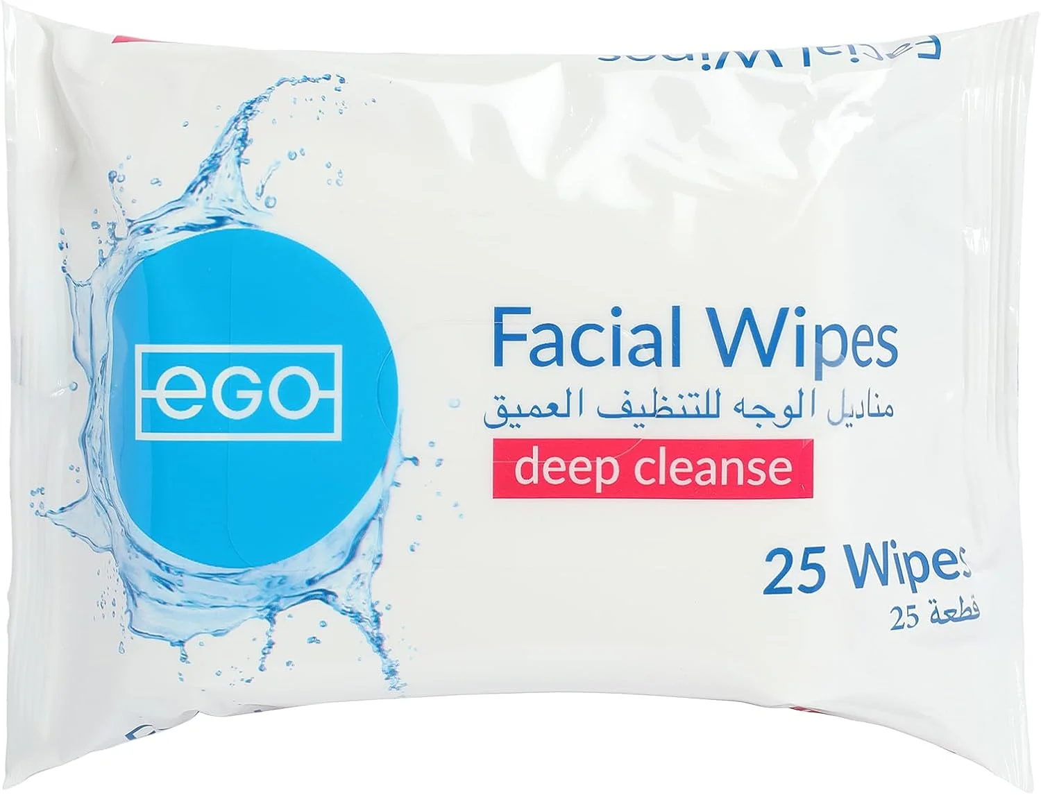 دستمال مرطوب پاک کننده عمیق صورت ایگو (25 عدد)