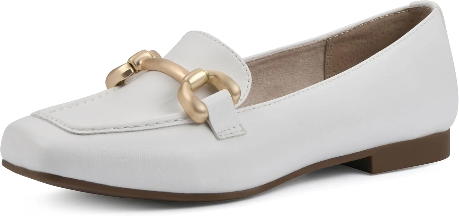 کفش کالج تخت زنانه با پنجه مربعی