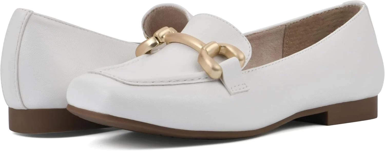 کفش کالج تخت زنانه با پنجه مربعی