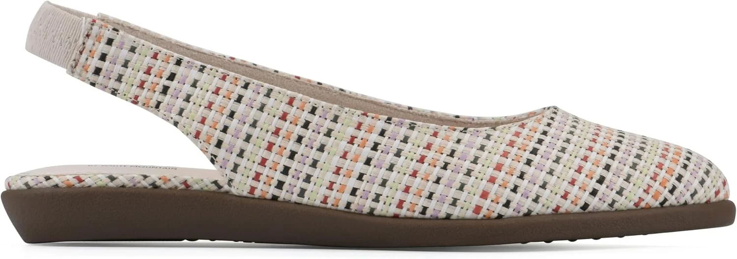 کفش لوفر تخت زنانه اسلینگ بک با زیره نرم و راحت کفش لوفر تخت زنانه اسلینگ بک با زیره نرم و راحت