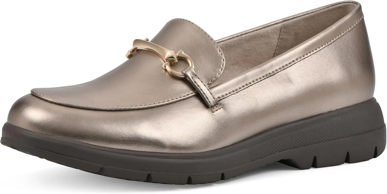 کفش کالج تخت زنانه CLIFFS BY WHITE MOUNTAIN مدل Flow با زیره ضخیم کفش کالج تخت زنانه CLIFFS BY WHITE MOUNTAIN مدل Flow با زیره ضخیم