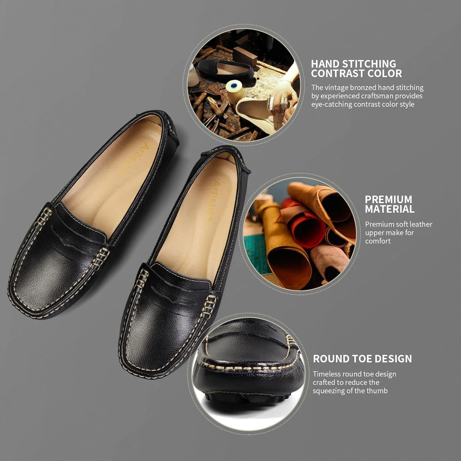 کفش کالج زنانه آرتایزر پنی