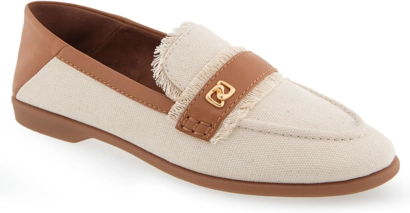 کفش تخت زنانه ایروسولز مدل BRIK، بوم کرم، سایز 6