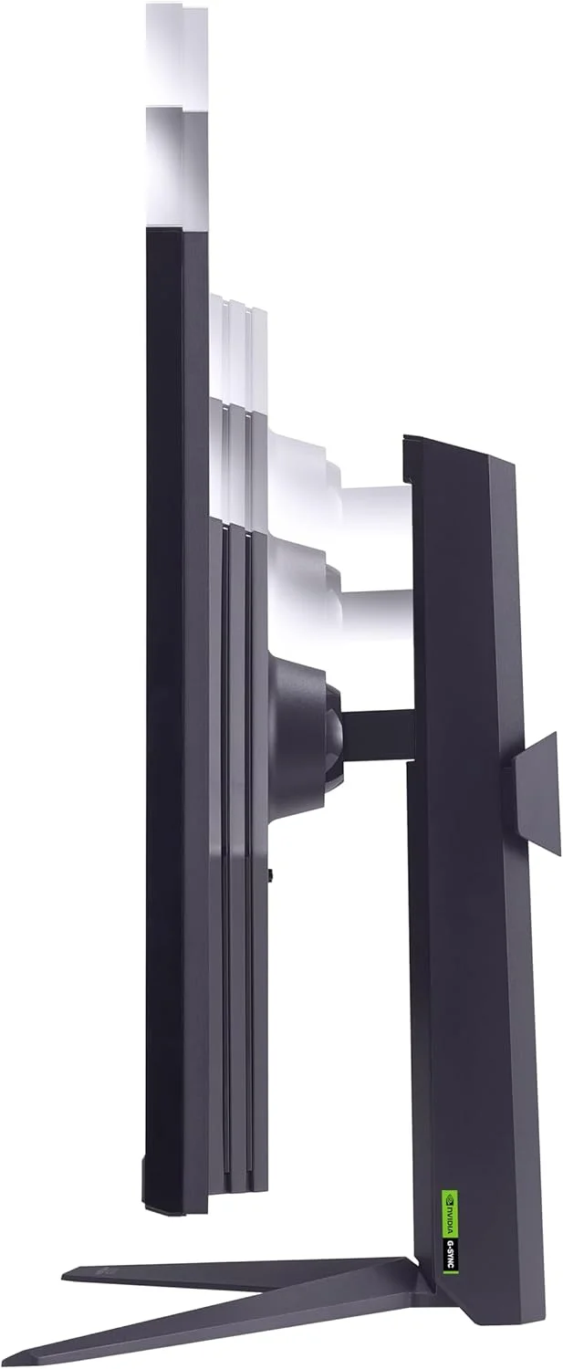 مانیتور گیمینگ 32 اینچ LG Ultragear QHD (2560x1440)، 180 هرتز، 1 میلی‌ثانیه، IPS، DisplayHDR 400، سازگار با NVIDIA G-SYNC، AMD FreeSync، VESA Adaptive Sync، HDR10، پایه با قابلیت تنظیم شیب/ارتفاع/چرخش، HDMI، DisplayPort، مشکی