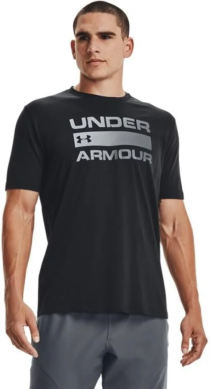 تی شرت آستین کوتاه مردانه آندر آرمور مدل Team Issue Wordmark