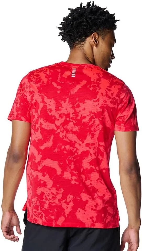 تی شرت آستین کوتاه مردانه آندر آرمور UA Launch طرح دار، سایز مدیوم (بسته 1 عددی)