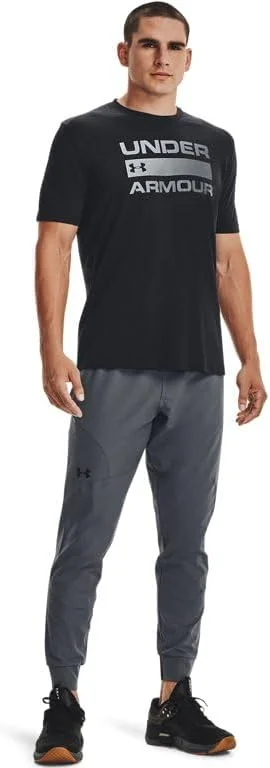 تی شرت آستین کوتاه مردانه آندر آرمور مدل Team Issue Wordmark