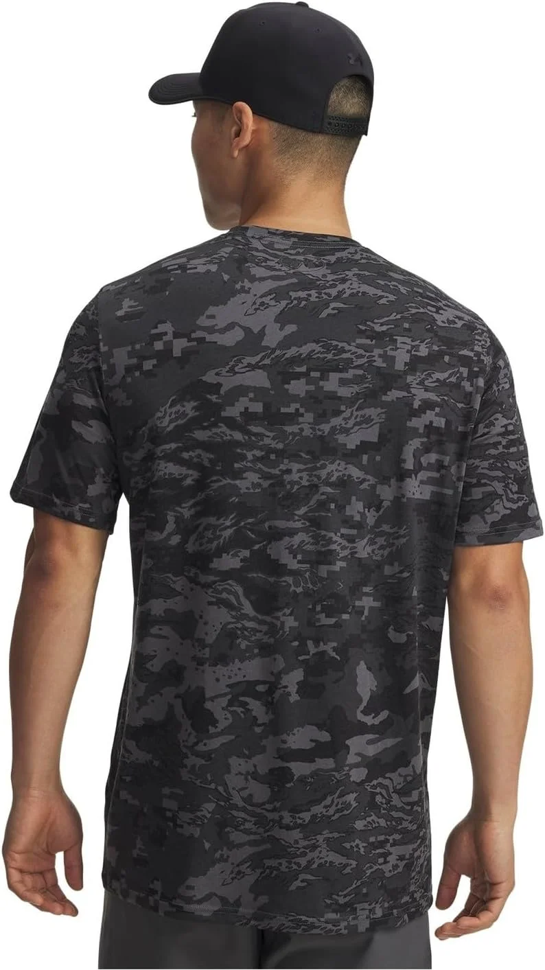 تی شرت آستین کوتاه مردانه آندر آرمور UA ABC CPRNT طرح استتار