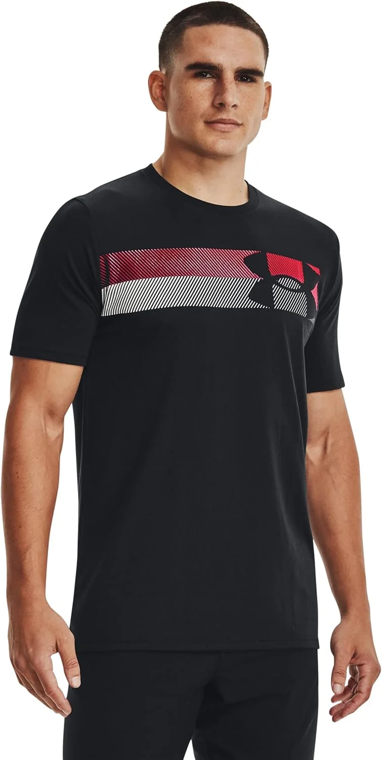 تی شرت آستین کوتاه مردانه آندر آرمور مدل Ua Fast Left Chest 3.0 Ss