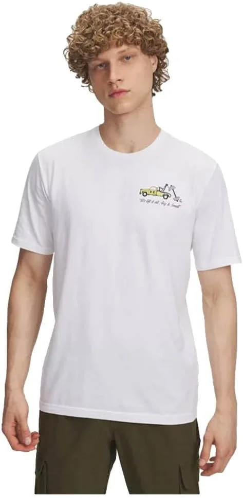 تی شرت آستین کوتاه مردانه آندر آرمور UA 60/40S BODY SHOP (بسته 1 عددی)