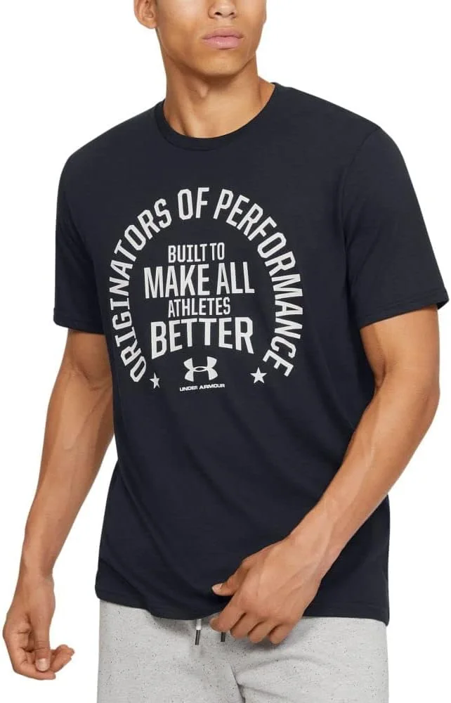 تی شرت آستین کوتاه مردانه آندر آرمور برای بهتر کردن عملکرد همه ورزشکاران