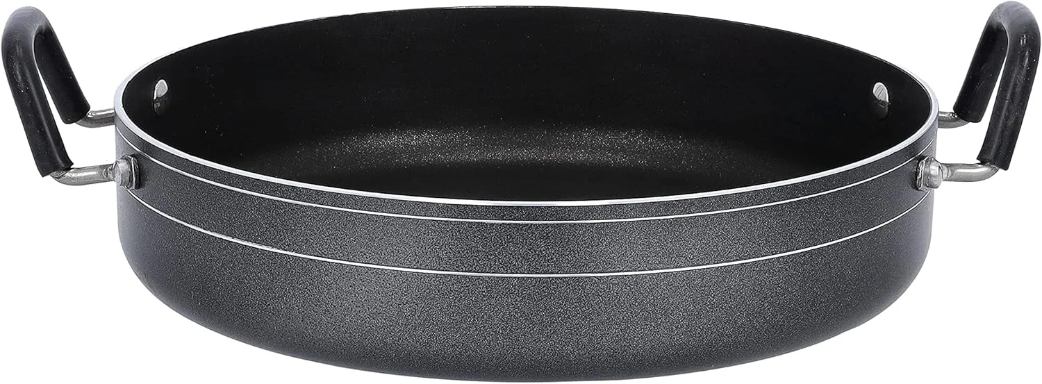 تابه وک نچسب رویال فورد سایز 32 سانتی متر به همراه درب شیشه ای، چند رنگ، مدل Rf10007