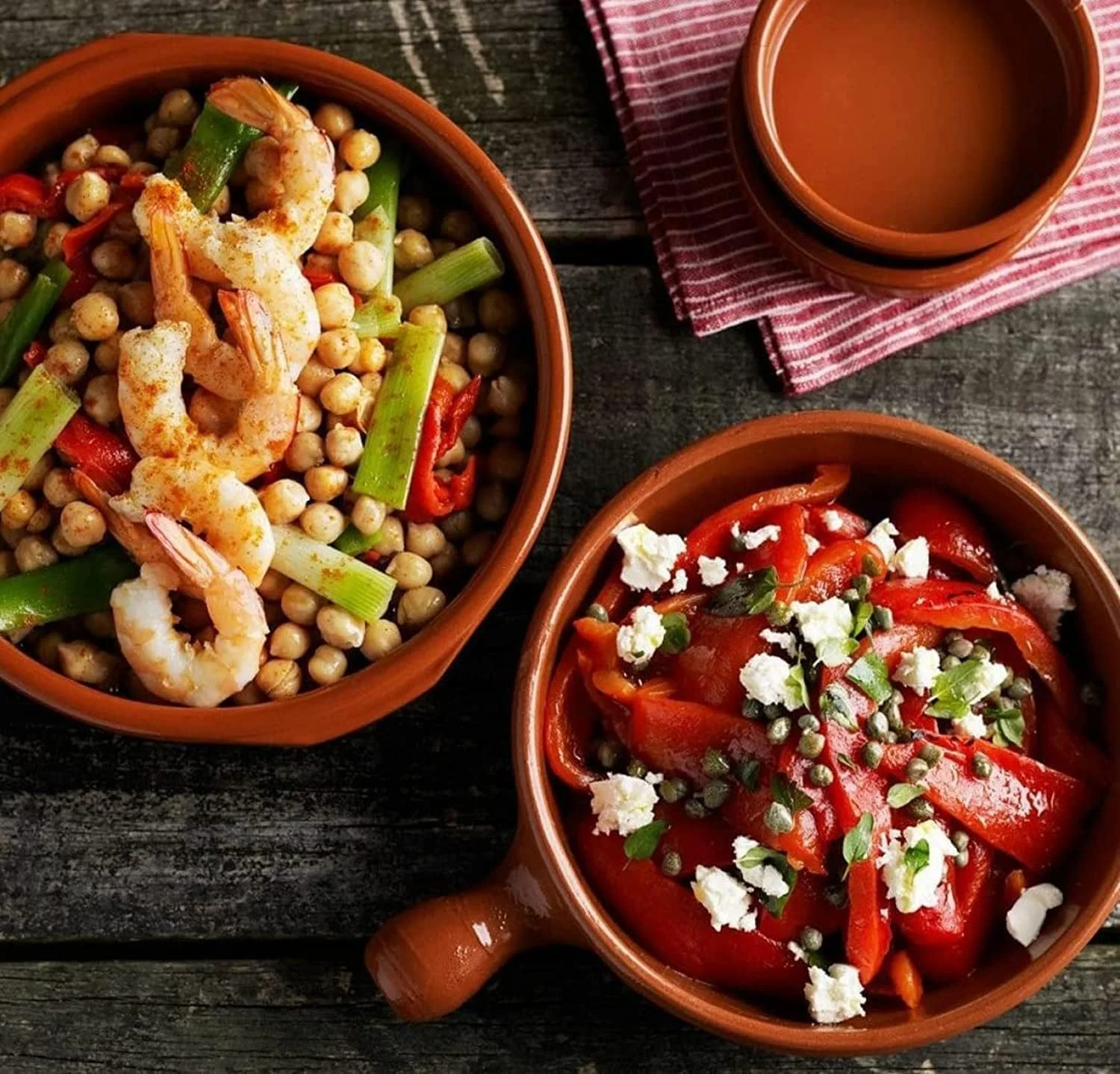 تابه گلی سرخ کردنی رگاس، تابه سنتی اسپانیایی (600 میلی لیتر - 17 سانتی متر #223، قهوه ای)