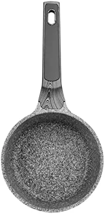 شیرجوش آلومینیومی FISSMAN مدل PRESTIGE با پوشش نچسب، سایز 16x8.5 سانتی متر، حجم 1.4 لیتر، به همراه درب شیشه ای و کفه القایی