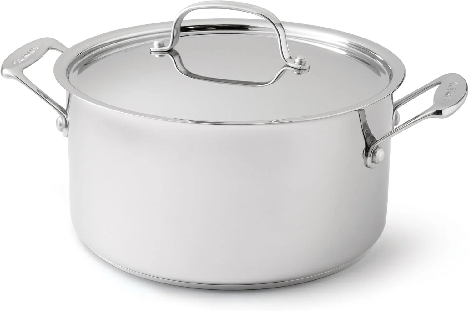 قابلمه استیل کلاسیک Cuisinart 744-24 Chef's با درب، 6 کوارت