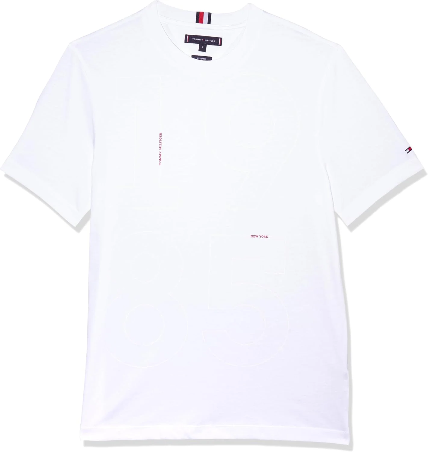 تی شرت مردانه تامی هیلفیگر با طرح گرافیکی مدرن