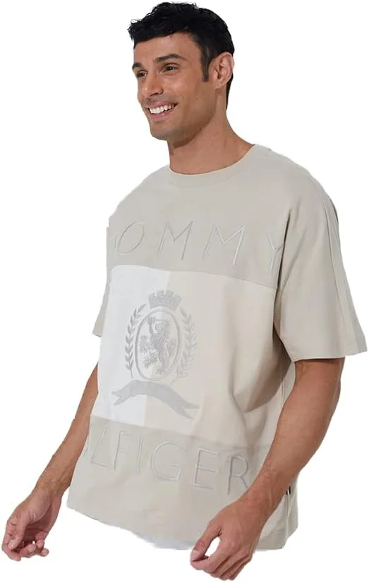 تی شرت بافتنی مردانه تامی هیلفیگر مدل MW0MW21142