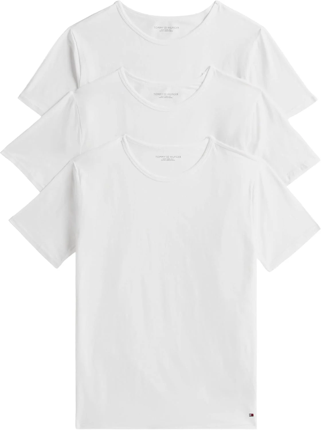 تی شرت مردانه تامی هیلفیگر 3 عددی آستین کوتاه کلاسیک