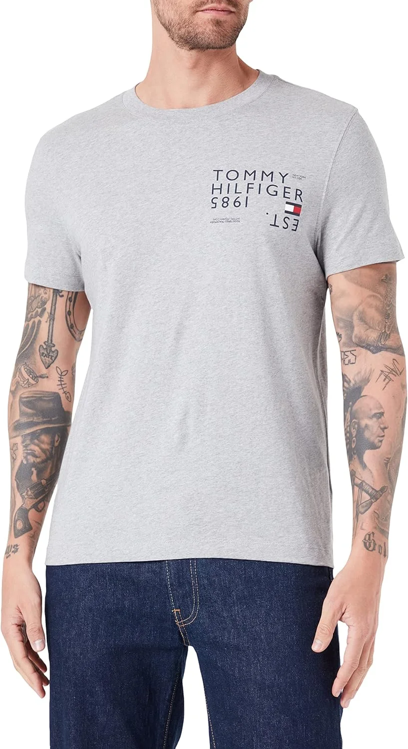 تی شرت های مردانه با لوگو تامی هیلفیگر
