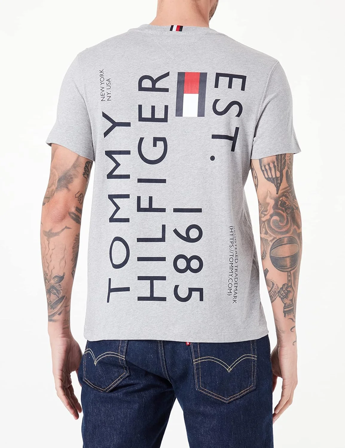 تی شرت های مردانه با لوگو تامی هیلفیگر تی شرت های مردانه با لوگو تامی هیلفیگر