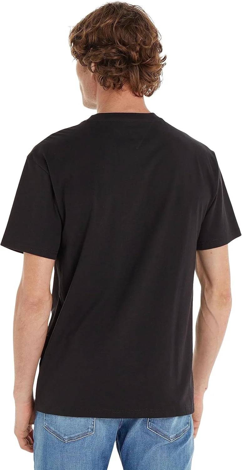 تی شرت بافتنی آستین کوتاه مردانه تامی هیلفیگر مدل CC LINEAR CHEST تی شرت بافتنی آستین کوتاه مردانه تامی هیلفیگر مدل CC LINEAR CHEST