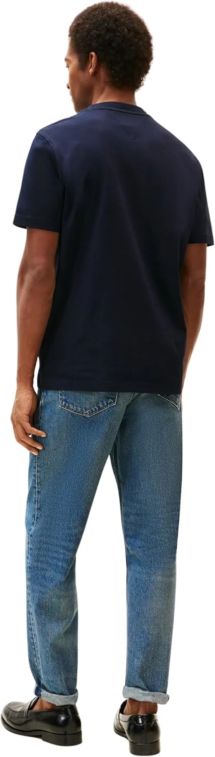 تی شرت آستین کوتاه مردانه تامی هیلفیگر مدل Th Colour Flag Tee Mw0mw40006 تی شرت آستین کوتاه مردانه تامی هیلفیگر مدل Th Colour Flag Tee Mw0mw40006