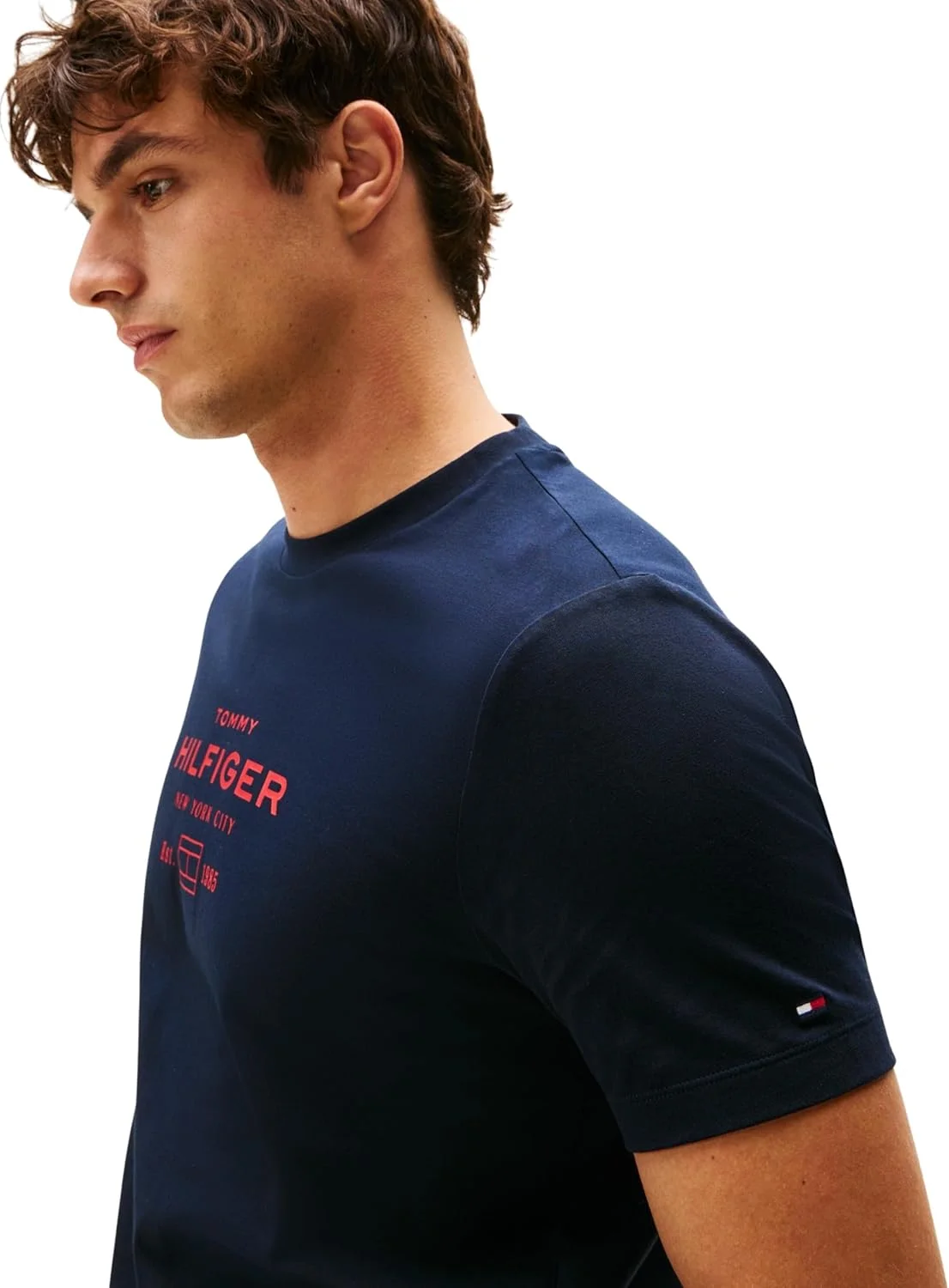 تی شرت مردانه تامی هیلفیگر مدل Hilfiger Stack Graphic Tee Mw0mw40002 آستین کوتاه تی شرت مردانه تامی هیلفیگر مدل Hilfiger Stack Graphic Tee Mw0mw40002 آستین کوتاه