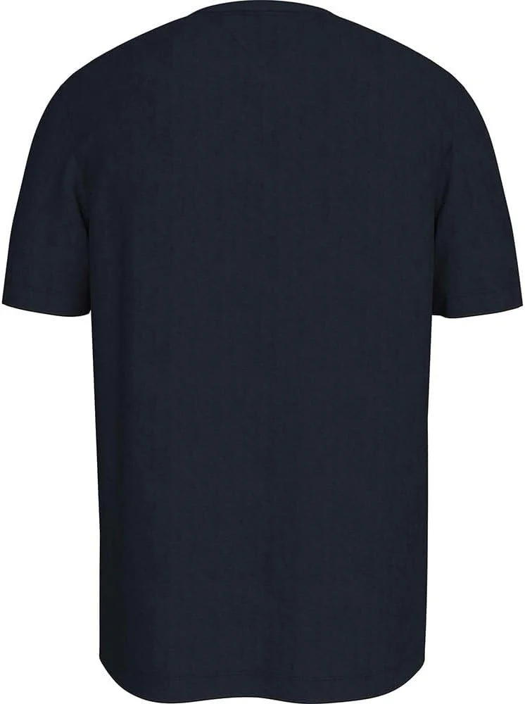 تی شرت مردانه تامی هیلفیگر طرح راه راه سینه تی شرت مردانه تامی هیلفیگر طرح راه راه سینه