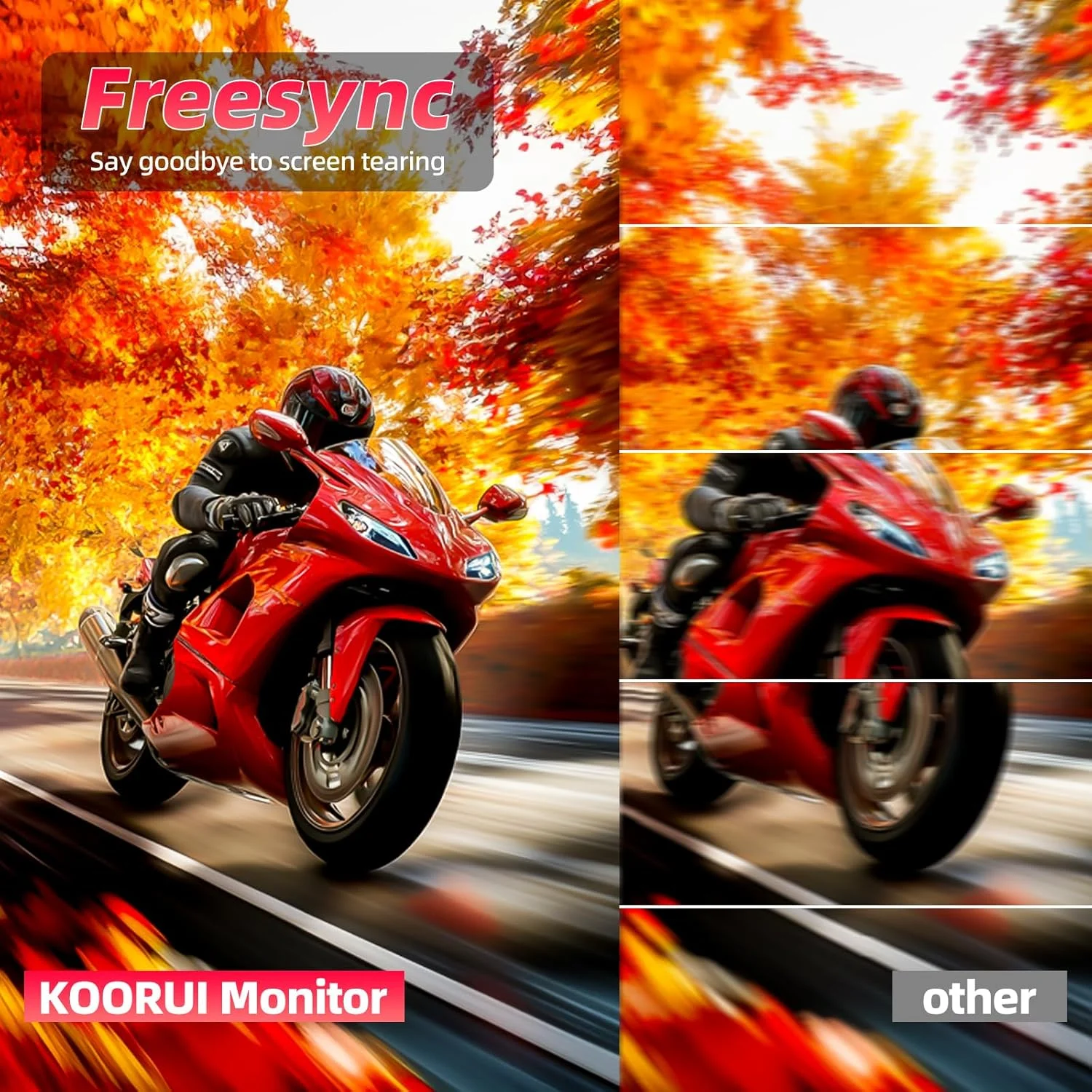 مانیتور گیمینگ 27 اینچ KOORUI با نرخ تازهسازی 240 هرتز FHD، پوشش 90% طیف رنگی DCI-P3، زمان پاسخگویی 1 میلیثانیه، رزولوشن 1080P، فناوری Freesync، همراه با کابل DisplayPort و HDMI، رنگ مشکی، سازگار با VESA مانیتور گیمینگ 27 اینچ KOORUI با نرخ تازهسازی 240 هرتز FHD، پوشش 90% طیف رنگی DCI-P3، زمان پاسخگویی 1 میلیثانیه، رزولوشن 1080P، فناوری Freesync، همراه با کابل DisplayPort و HDMI، رنگ مشکی، سازگار با VESA