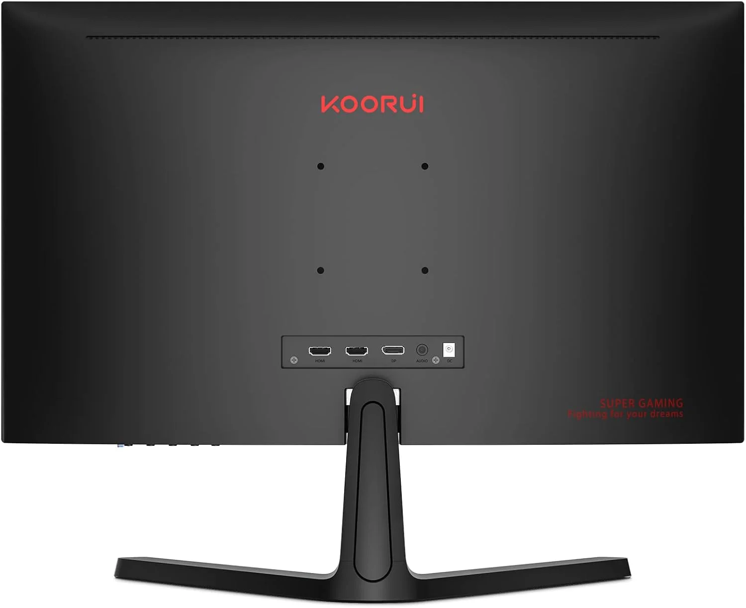 مانیتور کامپیوتر ۲۴ اینچی KOORUI - مانیتور گیمینگ FHD 1080P با نرخ نوسازی ۱۶۵ هرتز VA با زمان پاسخگویی ۱ میلیثانیه، فناوری AdaptiveSync، مانیتور LED فوقالعاده باریک، HDMI X2 / DP، سازگار با VESA، قابلیت تنظیم شیب، محافظت از چشم - 24E4 - مشکی مانیتور کامپیوتر ۲۴ اینچی KOORUI - مانیتور گیمینگ FHD 1080P با نرخ نوسازی ۱۶۵ هرتز VA با زمان پاسخگویی ۱ میلیثانیه، فناوری AdaptiveSync، مانیتور LED فوقالعاده باریک، HDMI X2 / DP، سازگار با VESA، قابلیت تنظیم شیب، محافظت از چشم - 24E4 - مشکی