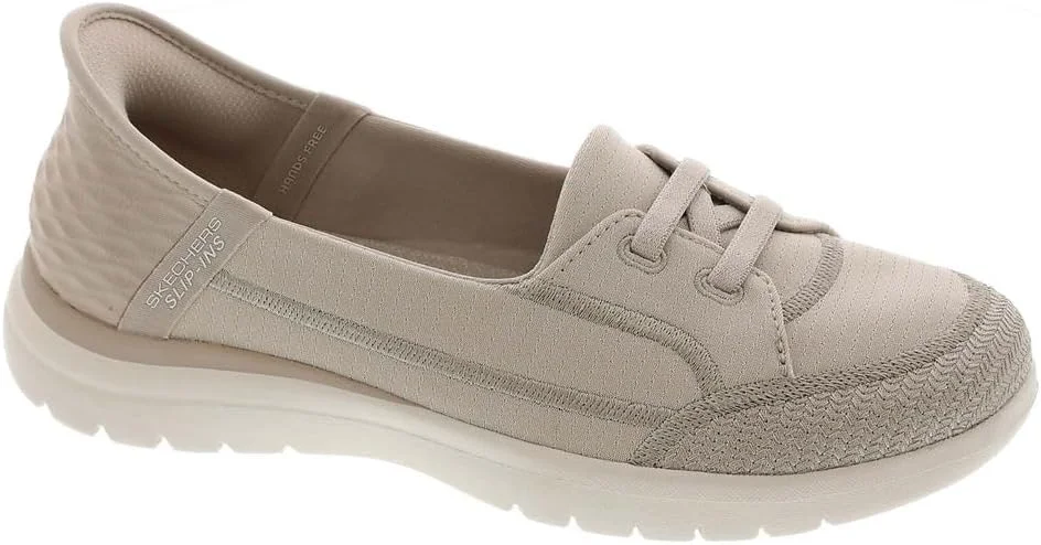 کفش زنانه اسکیچرز مدل On-The-go Flex - Top Notch، بدون نیاز به بند